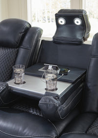 Verlaine Power Reclining Sofa in Sapphire