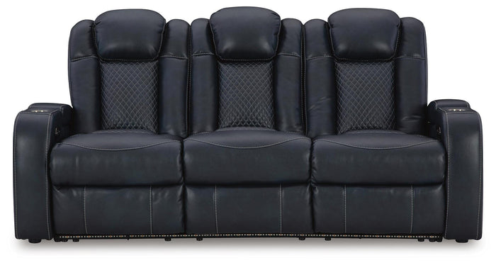 Verlaine Power Reclining Sofa in Sapphire