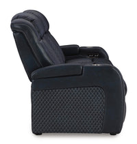 Verlaine Power Reclining Sofa in Sapphire