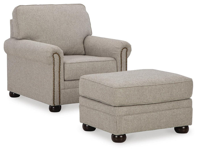 Fenwick Vale Chair and Ottoman