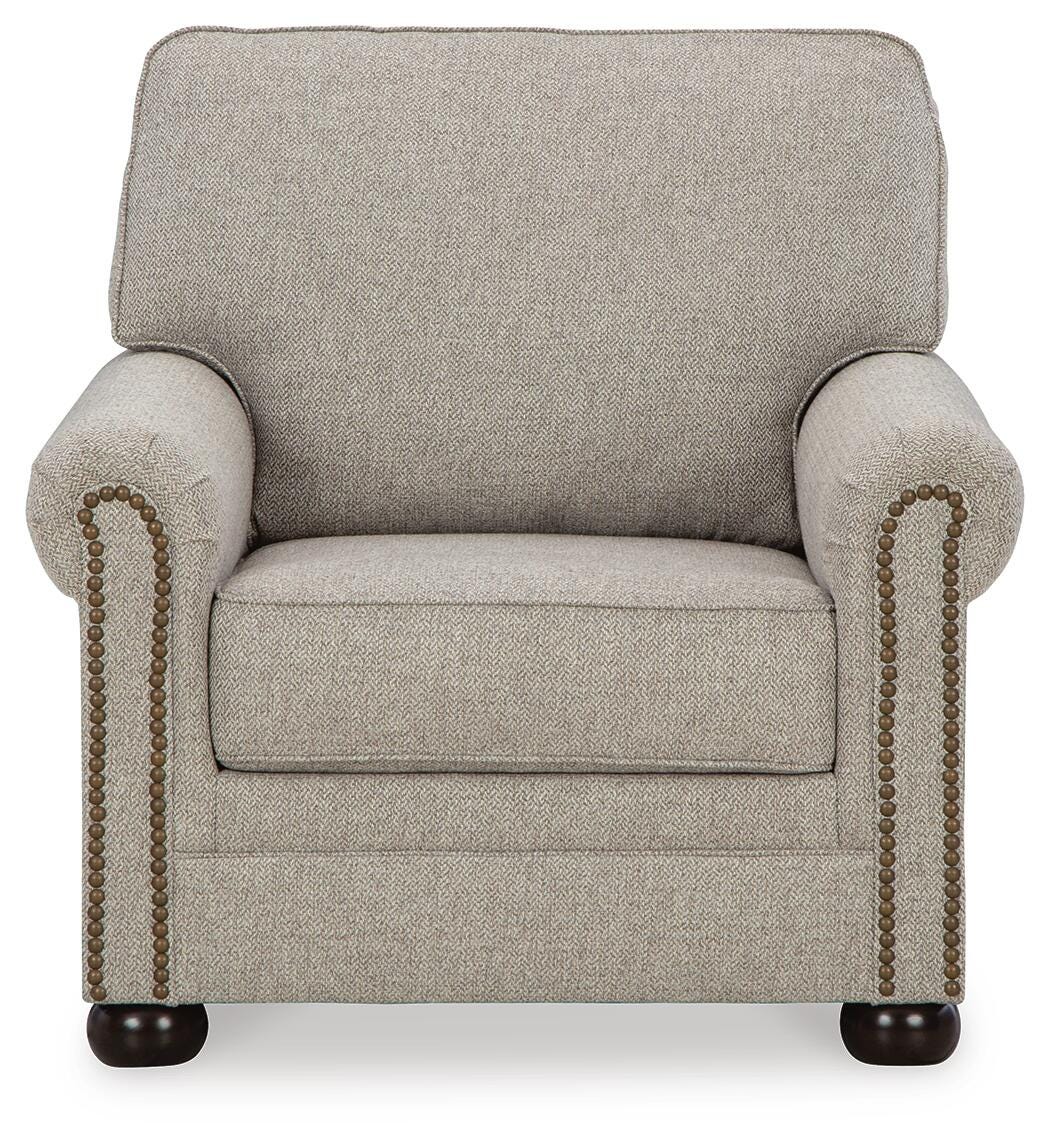 Fenwick Vale Sofa with Loveseat and Chair and Ottoman