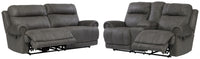 Vex Reclining Sofa and Loveseat