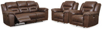 Hawthorne Reclining Sofa and 2 Power Recliners