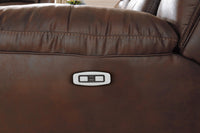 Hawthorne Power Recliner in Chocolate