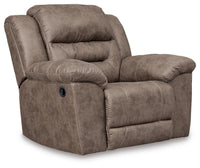 Hawthorne Reclining Sofa and 2 Recliners in Fossil