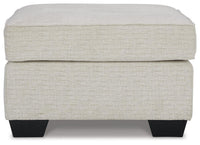 Corvin Ottoman in Snow