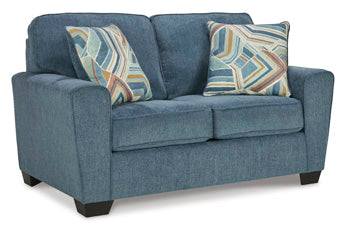 Corvin Loveseat in Blue