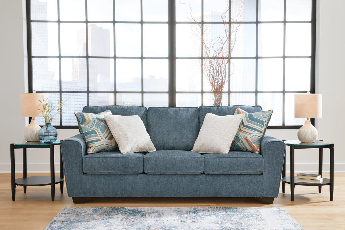 Corvin Queen Sofa Sleeper and Loveseat