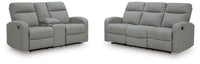 Arno Reclining Sofa and Loveseat