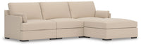 Elsie 3-Piece Sectional and Ottoman