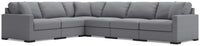 Tallow 6-Piece Sectional in Salt and Pepper II