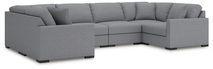 Tallow 6-Piece Sectional in Salt and Pepper