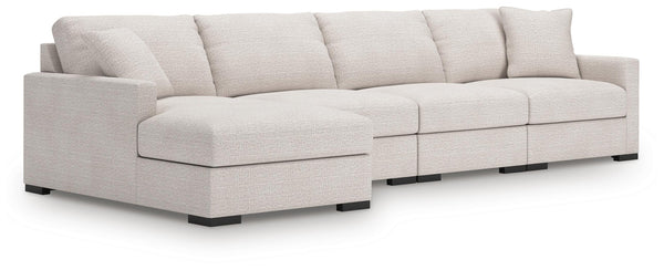 Omaha by Ashley 4-Piece Sectional with Chaise