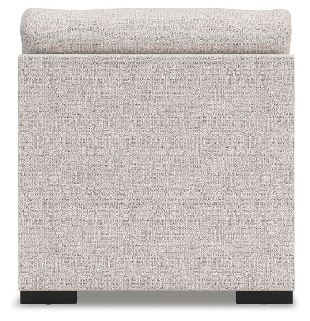 Tallow 4-Piece Sectional with Audio Console in Stone