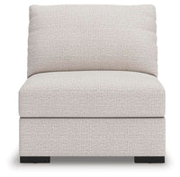 Tallow 4-Piece Sectional with Storage Console in Stone