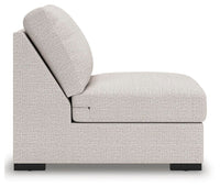 Tallow 4-Piece Sectional with Storage Console in Stone
