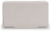 Tallow 4-Piece Sectional with Storage Console in Stone
