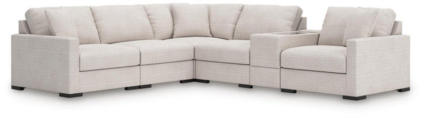 Omaha by Ashley 6-Piece Sectional with Storage Console