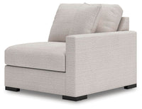 Tallow 4-Piece Sectional with Audio Console in Stone