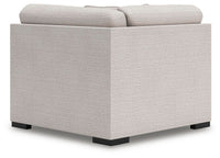 Tallow 6-Piece Sectional with Storage Console in Stone