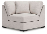 Tallow 6-Piece Sectional with Storage Console in Stone