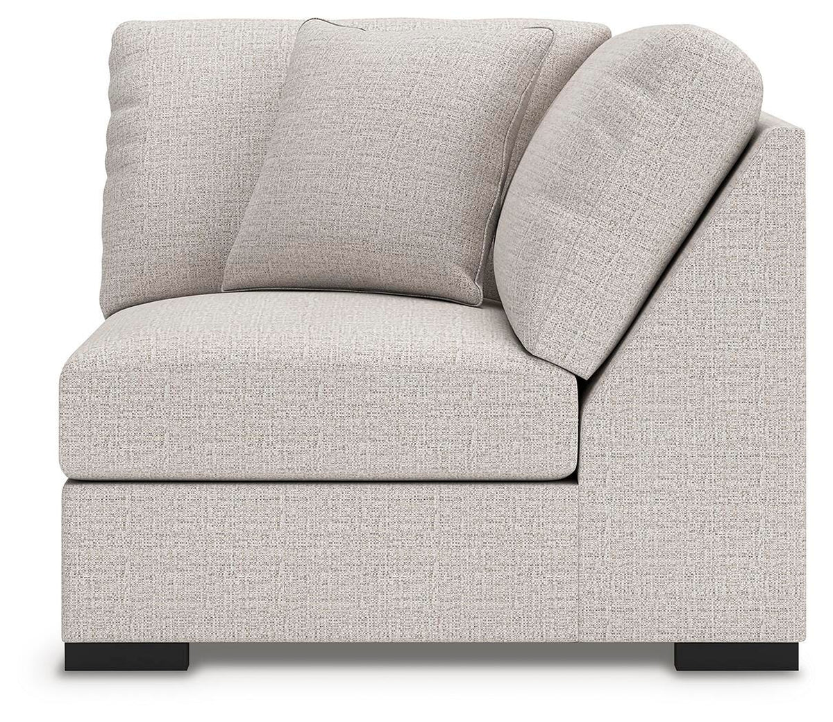 Tallow 6-Piece Sectional with Storage Console in Stone