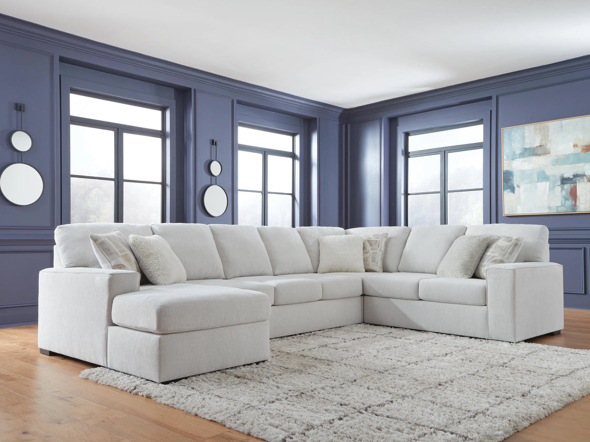 Halliday 4-Piece Sectional with Chaise