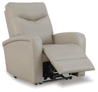 Corvis Power Recliner in Dove Gray