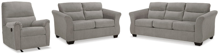 Kadric Sofa with Loveseat and Recliner