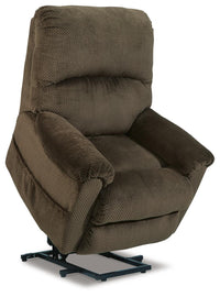 Alderfield Power Lift Recliner in Chocolate