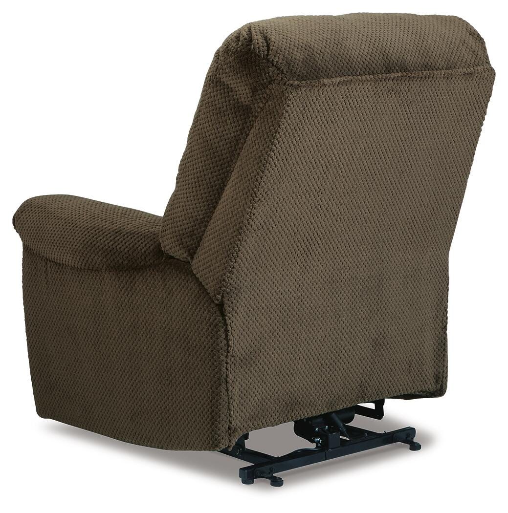 Alderfield Power Lift Recliner in Chocolate