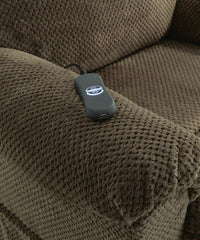 Alderfield Power Lift Recliner in Chocolate