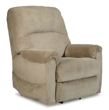 Alderfield Power Lift Recliner in Toast