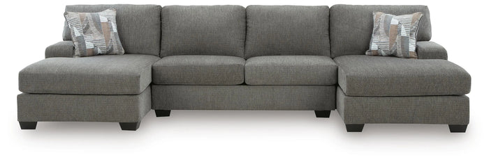 Kesto 3-Piece Sectional with Double Chaise