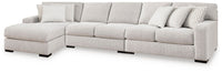 Jervis 3-Piece Sectional with Chaise in Stone V