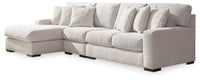 Jervis 3-Piece Sectional with Chaise in Stone IV