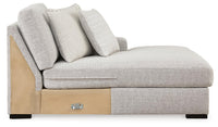 Jervis 6-Piece Sectional with Chaise in Stone II
