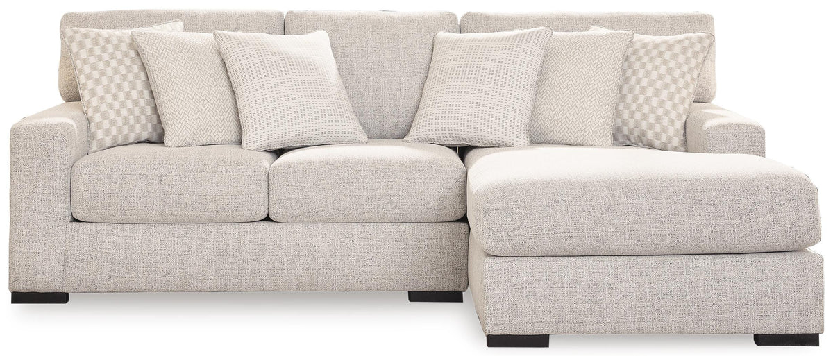 Jervis 2-Piece Sectional with Chaise in Stone II