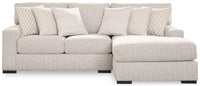 Jervis 2-Piece Sectional with Chaise in Stone II