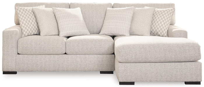 Jervis 2-Piece Sectional with Chaise in Stone II