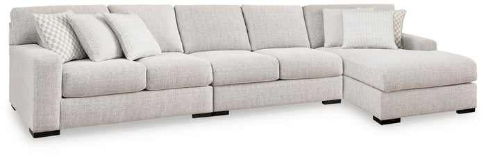 Jervis 3-Piece Sectional with Chaise in Stone II