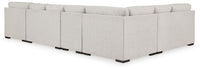 Jervis 5-Piece Sectional with Chaise in Stone II