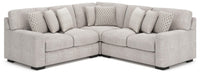 Jervis 3-Piece Sectional in Stone