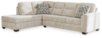 Torin 2-Piece Sectional with Chaise in Parchment II