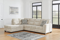 Torin 2-Piece Sectional with Chaise in Parchment II