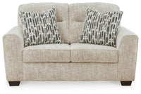 Torin Sofa and Loveseat in Parchment