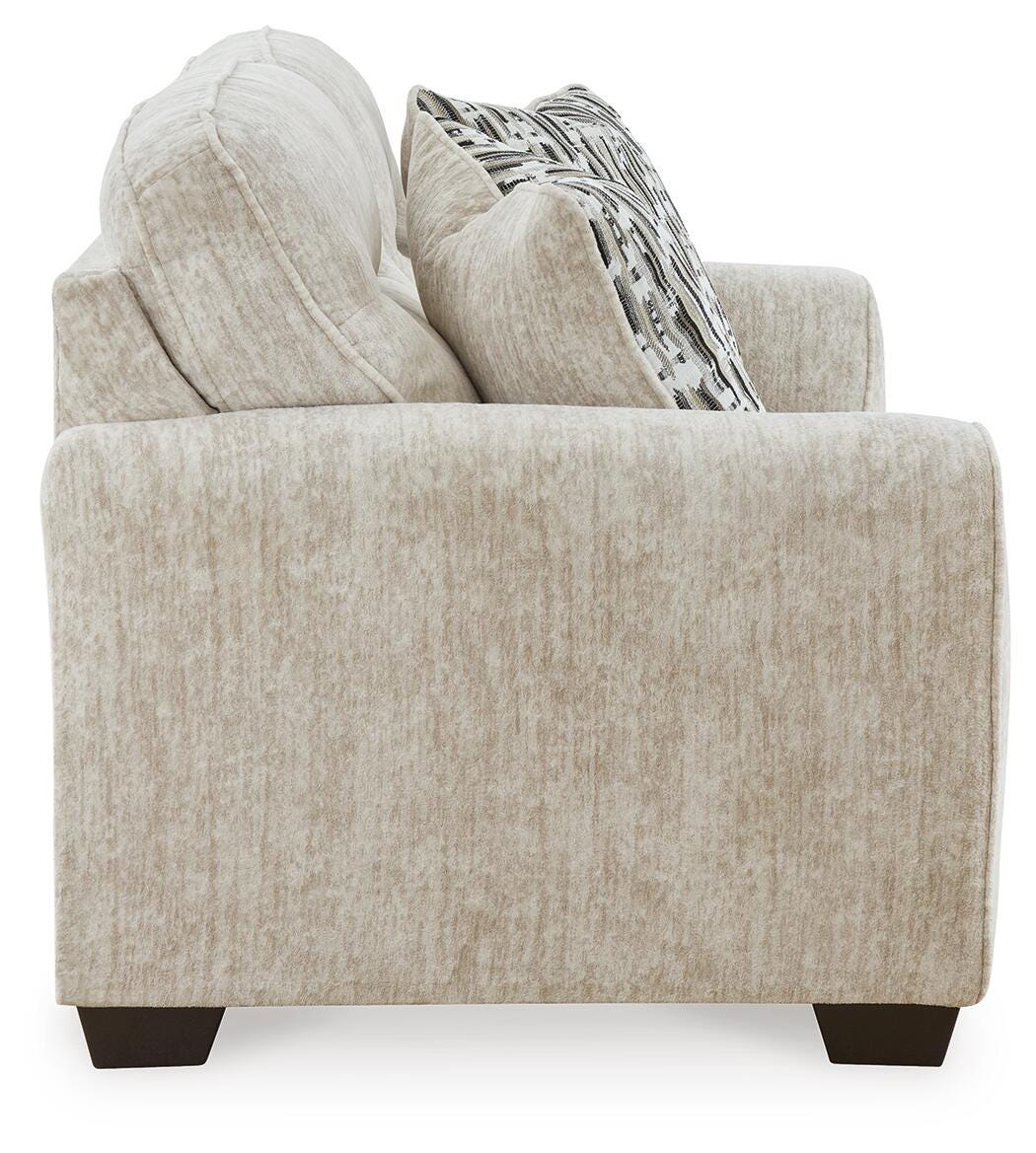 Torin Sofa and Loveseat in Parchment