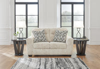 Torin Sofa and Loveseat in Parchment