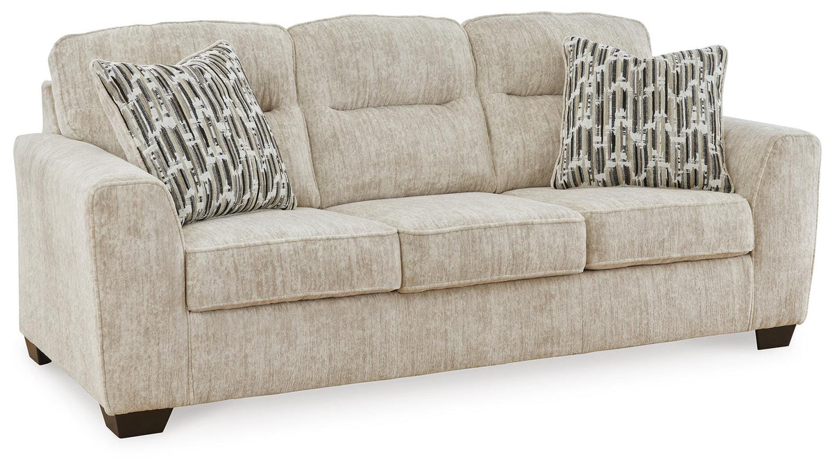 Torin Sofa and Loveseat in Parchment