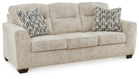 Torin Sofa and Loveseat in Parchment